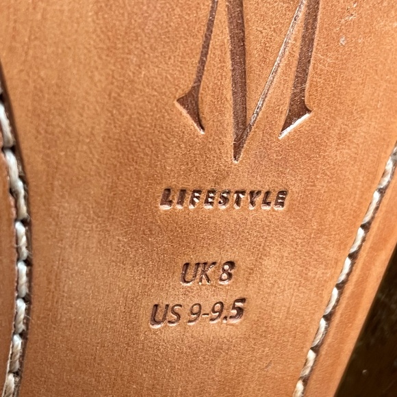White leather wingtips main image 4